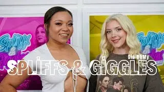 Gia OhMy ! Spliffs and giggles podcast starring Adriana Maya 