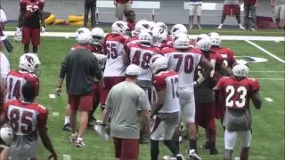 Cards Training Camp 2012 Fight