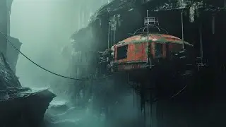 Hidden Outpost - Mysterious Dystopian Ambient Music - Dark Meditative Sleep Ambience