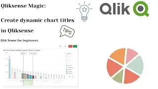 How to create dynamic chart titles in QLIK SENSE