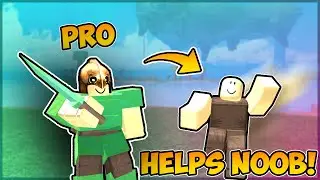 PRO HELPS NOOB Ep. 4 ROBLOX BOOGA BOOGA