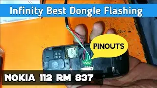 How to flash Nokia 112 RM-837 with pinouts by Infinity Best Dongle | In Urdu/Hindi
