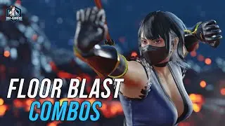 TEKKEN 8 Asuka Kazama Floor Blast Combos