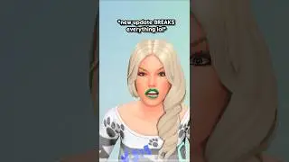 when a new update drops in the sims 😀 | the sims 4 