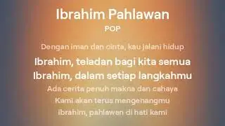 Lagu Pop Paling Populer 2024 | Ibrahim Pahlawan Di Hati #shortvideos #music #pop #popular #viral