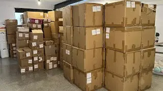 Mini moving vlog | DITL moving into our new dream warehouse | small business dairies