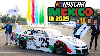 NASCAR to MEXICO in 2025 - Autódromo Hermanos Rodríguez