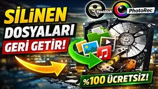 TestDisk & PhotoRec ile Silinen Dosyaları Geri Getirme (2026) | %100 Ücretsiz Veri Kurtarma