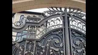 Ворота кованые