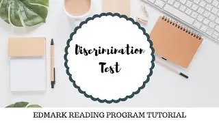Edmark Discrimination Test Tutorial