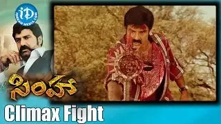 Simha Movie Scenes | Climax Fight Scene | Balakrishna | Sneha Ullal | Namitha