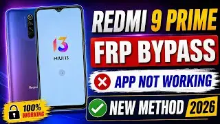 redmi 9 prime frp bypass /redmi 9 prime frp bypass miui 13 / redmi 9 prime frp bypass 2026