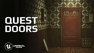 Doors Pack - Quest Door Horror Corridor (Unreal Engine)