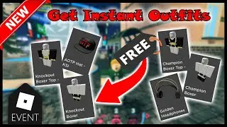 *KSI Launch Party Event Script* | How To Get The Champion & Knockout Boxer Outfits instant