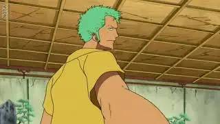 Zoro trollea a Usopp--OP