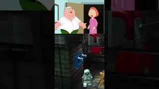 Peter scared of the dark | Family Guy 