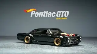Building Twin Turbo '67 Pontiac GTO - Hot Wheels Custom
