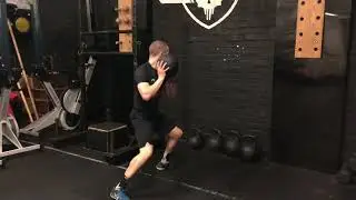 Step Back Medicine Ball Punch Against Wall