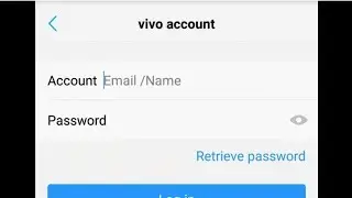 Create Vivo Cloud Account