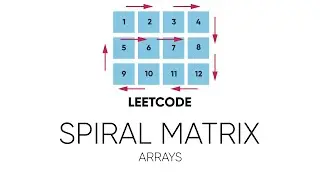Spiral Matrix (LeetCode) | Spiral Ordering of a Matrix Explanation