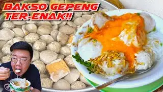 GA BISA DI PUNGKIRI.. INI BAKSO GEPENG PALING ENAK YG PERNAH GW MAKAN, LEGEND DI RAWAMANGUN...!!