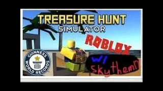 *WORLD RECORD* 8343 DEPTH!!! | TREASURE HUNT SIMULATOR | ROBLOX