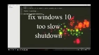 [Solved] fix windows 10 slow shutdown