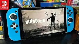 Jogando uma obra de arte chamada MUNDAUN no Nintendo Switch Oled.