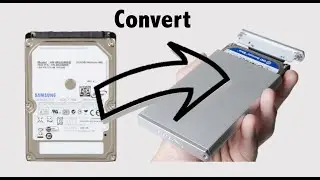 How to convert your old laptop Hard Drive to an USB External Storage
