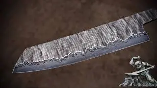 I make blades covered in stainless mesh.