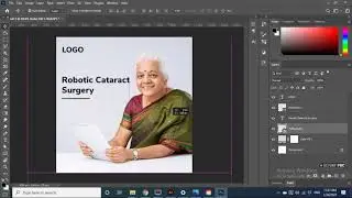Adobe photoshop social media post demo tutorial class in 5 min, I export I Beginners I New Designers