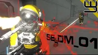 Space Engineers - Deathmatch Map w/ Custom Weapon Spawns (SE_DM_01)