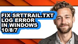 How to Fix Srttrail.txt Log Error in Windows 10/8/7 (only Way)