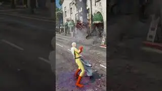 GTA 5 - Saitama One Pucnh Man Mod #gta5 #shorts #trending #fyp #foryou #onepunchman #saitama  #anime