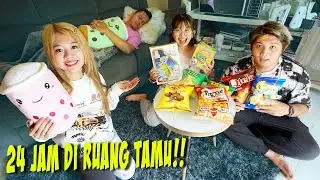 24 JAM DI RUANG TAMU RUMAH!! MALAMNYA ADA SOSOK YANG DATANG!!