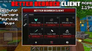 This Minecraft Bedrock/MCPE Client Is Better Than Lunar&Optfine.