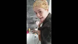 from red hair to silver hair