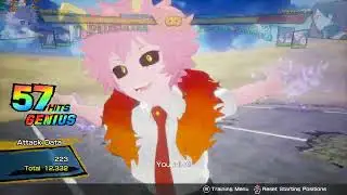 Mina Ashido (Improved Combo) - My Hero One's Justice 2