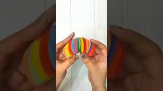 DIY Rainbow umbrella ☔ 🏖️#viral  #youtubepartner #shorts #youtubeshorts #diy #umbrella @DreamDIY2210