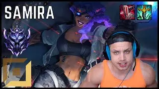 ❄️ Tyler1 SAMIRA + LEONA BOT LANE IS BROKEN | Samira Bot Gameplay | Season 11 ᴴᴰ