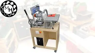Pantorouter Cart with Automatic Dust Collection
