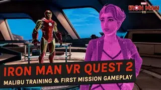 Iron Man VR Quest 2 Gameplay