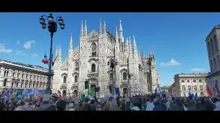 25 APRILE 2024 - MILANO - MANIFESTAZIONE - CORTEO