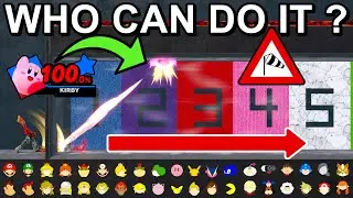 Who Can SMASH Kirby The Furthest Against The Wind ? - Super Smash Bros. Ultimate