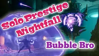Solo Prestige nightfall on Sentinel ( Ward of dawn ) - Savathun’s Song