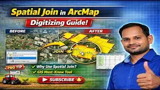 How to perform a spatial join in ArcMap
