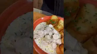 Гребешки в сливочно-чесночном соусе