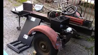 Adding the Rugged Made Log Lift and Hydraulic Circuit to an old Log Splitter