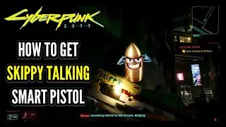 How to Get Skippy Talking Smart Pistol in Cyberpunk 2077 (Skippy Location Guide)