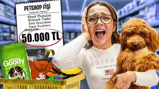 KÖPEĞİMİN DOKUNDUĞU HER ŞEYİ ALDIM (50.000 TL)